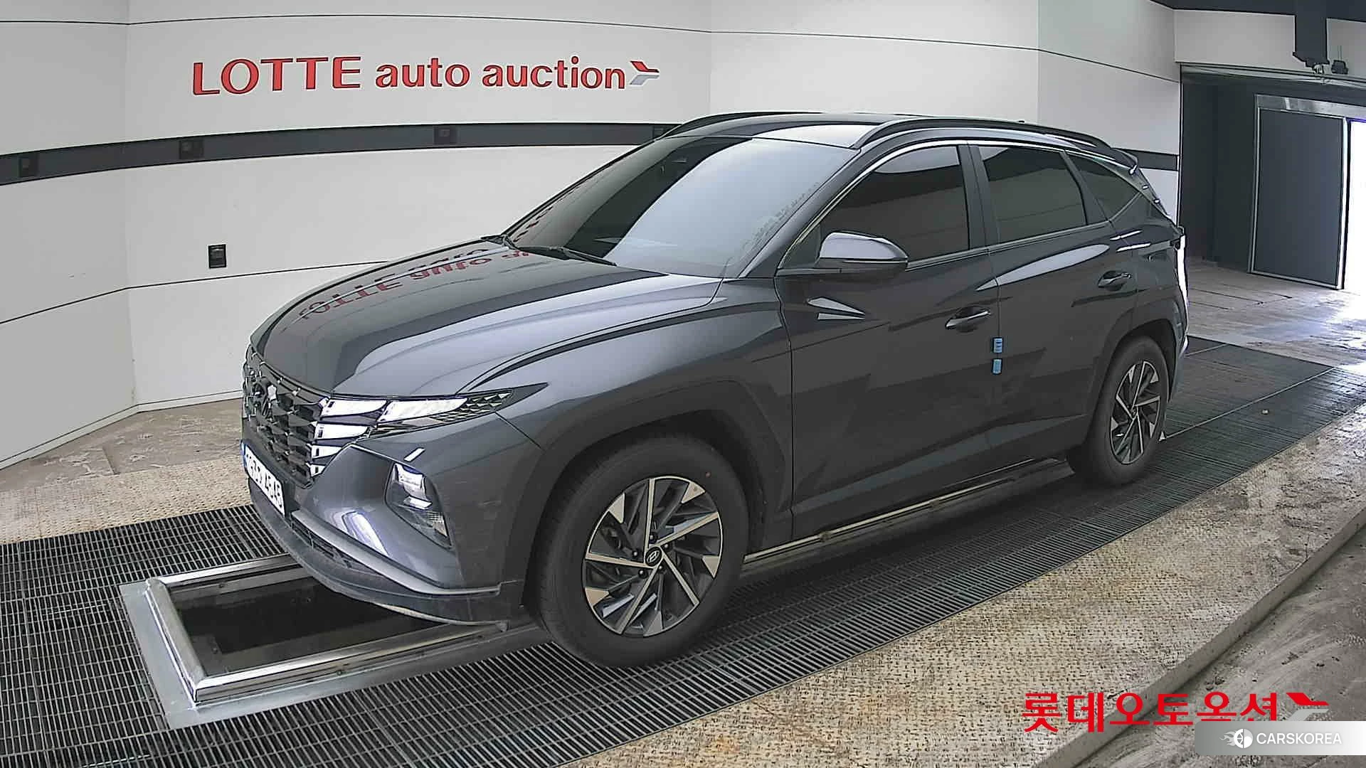 Hyundai Tucson 2022 Titanium Grey Metallic из Кореи, фото 4