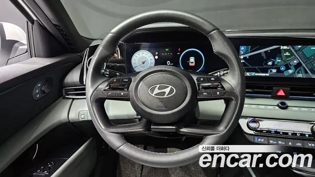 Hyundai The New Avante (CN7) 2024 Белый из Кореи, фото 4