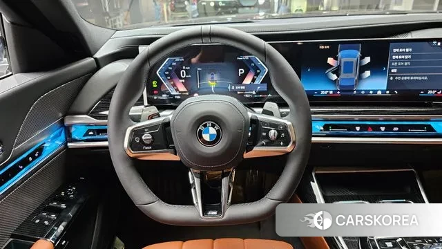 BMW 7 Series (G70) 2025 Черный из Кореи, фото 4