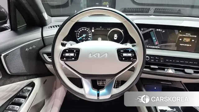 Kia K8 Hybrid 2021 Черный из Кореи, фото 4