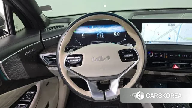 Kia K8 Hybrid 2021 Темно-зеленый из Кореи, фото 4