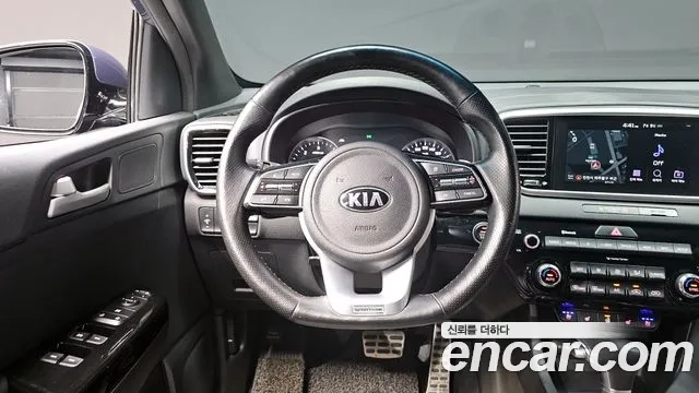 Kia Sportage The Bold 2018 Синий из Кореи, фото 4