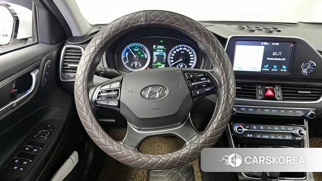 Hyundai Grandeur IG Hybrid 2018 Белый из Кореи, фото 4