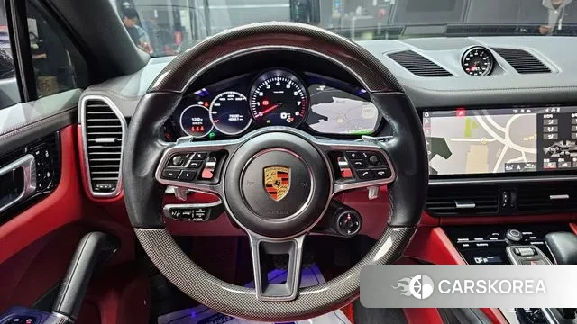 Porsche Cayenne (PO536) 2021 Черный из Кореи, фото 4