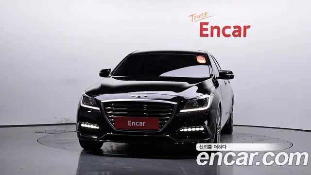 Genesis G80 2018 Черный из Кореи, фото 4