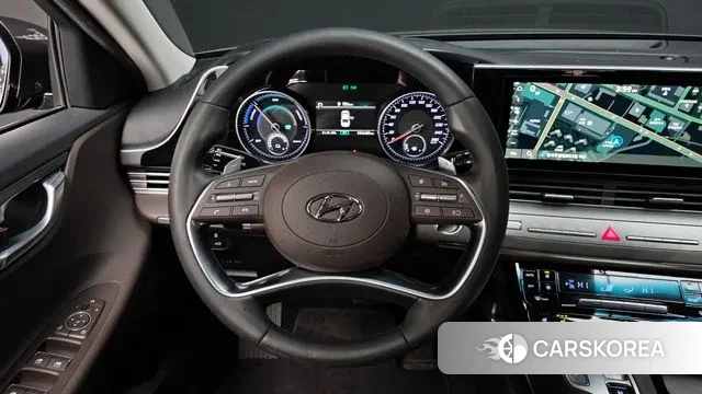 Hyundai The New Grandeur IG Hybrid 2022 Серый из Кореи, фото 4