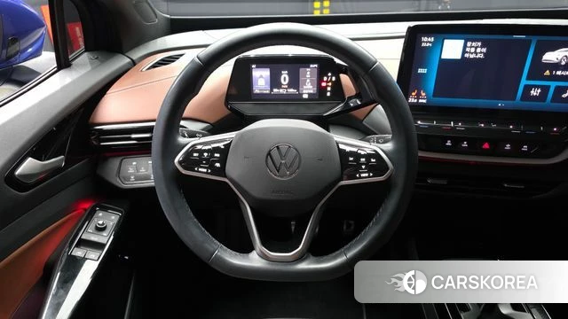 Volkswagen ID.4 2023 Синий из Кореи, фото 4