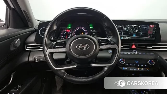 Hyundai Avante (CN7) 2022 Белый из Кореи, фото 4