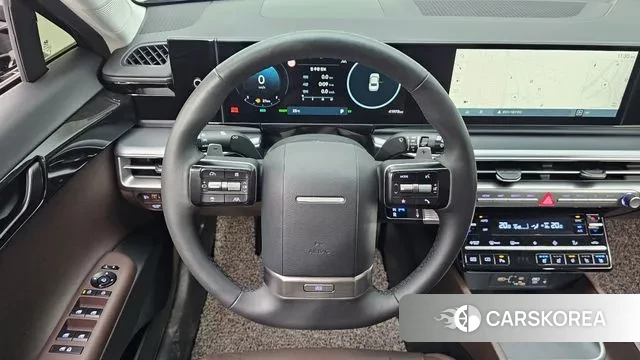 Hyundai Grandeur Hybrid (GN7) 2023 Черный из Кореи, фото 4