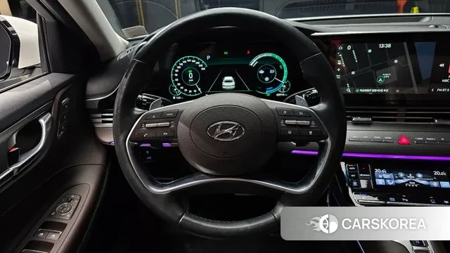 Hyundai The New Grandeur IG Hybrid 2020 Белый из Кореи, фото 4