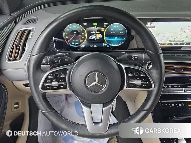 Mercedes-Benz EQC N293 2020 Синий из Кореи, фото 4