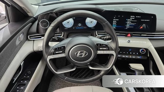 Hyundai Avante (CN7) 2022 Белый из Кореи, фото 4