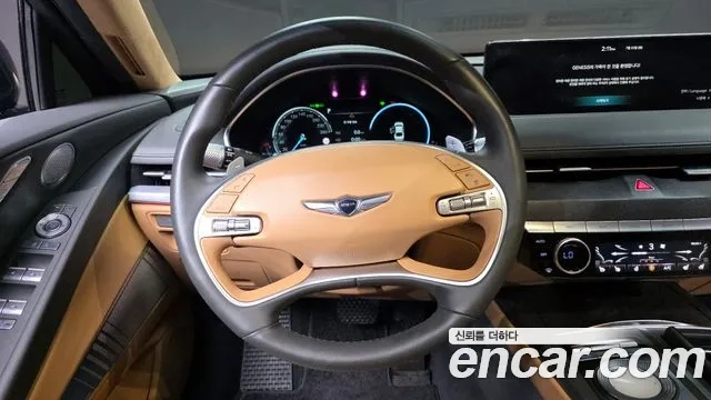 Genesis G80 (RG3) 2022 Синий из Кореи, фото 4