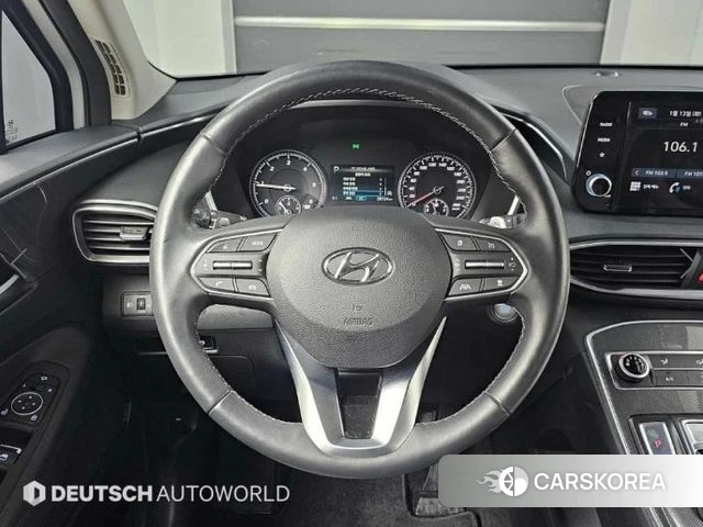 Hyundai The New Santa Fe 2021 Белый из Кореи, фото 4