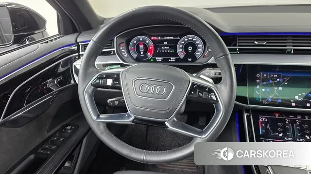 Audi A8 (D5) 2021 Черный из Кореи, фото 4