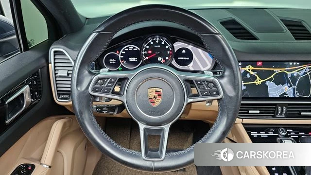 Porsche Cayenne (PO536) 2020 Синий из Кореи, фото 4