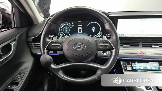 Hyundai The New Grandeur IG Hybrid 2021 Черный из Кореи, фото 4