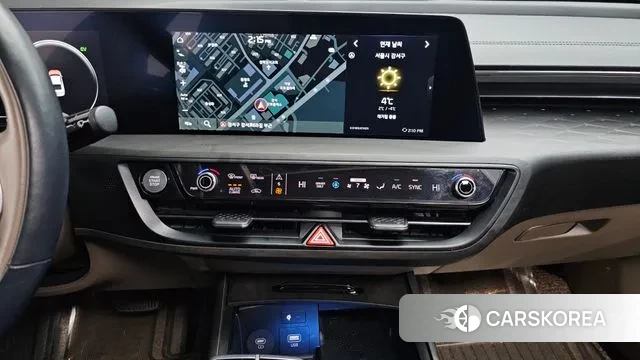 Kia K8 Hybrid 2024 Черный из Кореи, фото 4