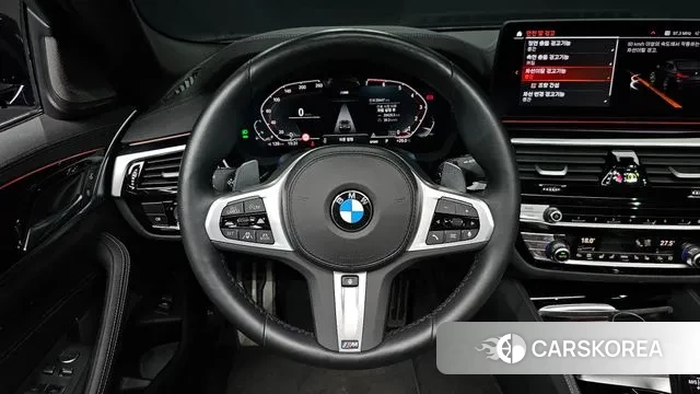 BMW 5 Series (G30) 2022 Черный из Кореи, фото 4