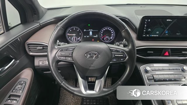 Hyundai The New Santa Fe 2021 Черный из Кореи, фото 4