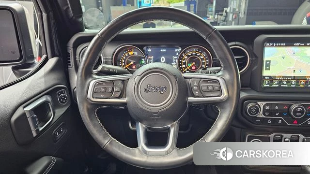 Jeep Wrangler (JL) 2021 Черный из Кореи, фото 4