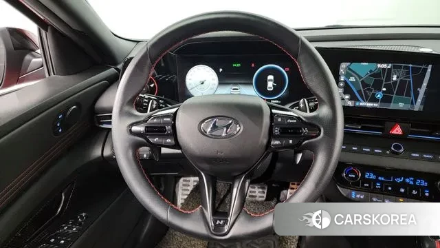 Hyundai Avante (CN7) 2021 Красный из Кореи, фото 4