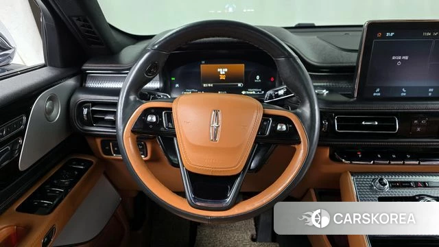 Lincoln Aviator 2nd generation 2021 Серый из Кореи, фото 4