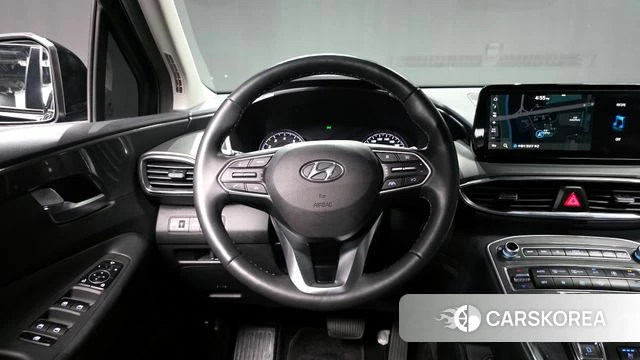 Hyundai The New Santa Fe 2022 Черный из Кореи, фото 4