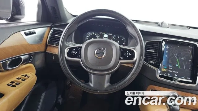 Volvo XC90 second Generation 2019 Черный из Кореи, фото 4