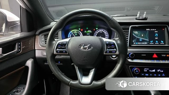 Hyundai Sonata New Rise Hybrid 2018 Белый из Кореи, фото 4