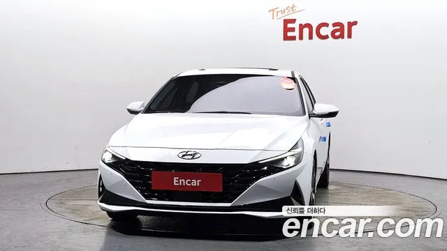 Hyundai Avante (CN7) 2020 Белый из Кореи, фото 4