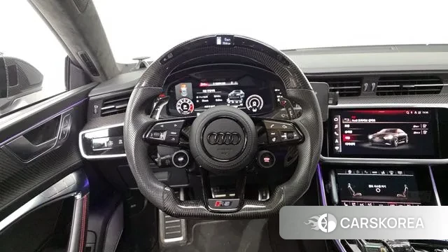 Audi RS7 (4K) 2021 Белый из Кореи, фото 4