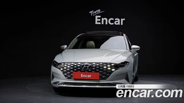 Hyundai The New Grandeur IG Hybrid 2020 Песочный из Кореи, фото 4