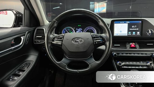 Hyundai Grandeur IG Hybrid 2018 Черный из Кореи, фото 4