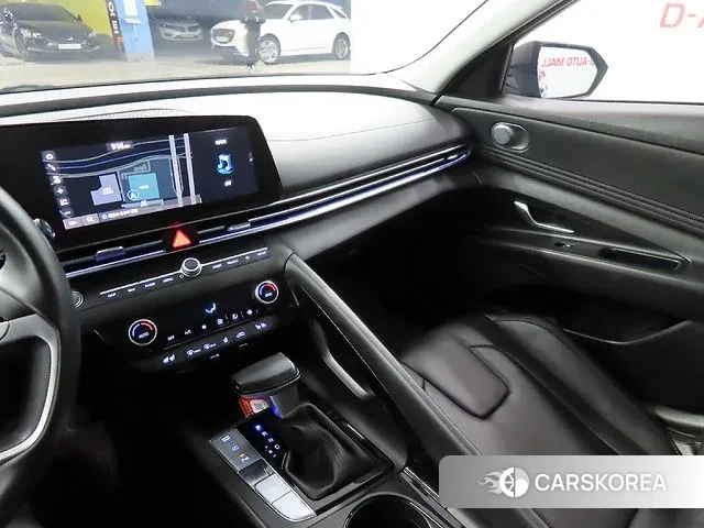 Hyundai Avante (CN7) 2022 Темно-зеленый из Кореи, фото 4