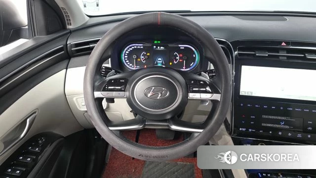Hyundai Tucson Hybrid (NX4) 2021 Черный из Кореи, фото 4