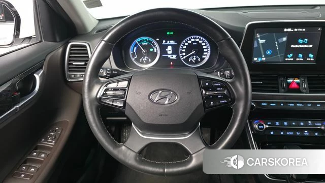 Hyundai Grandeur IG Hybrid 2019 Белый из Кореи, фото 4