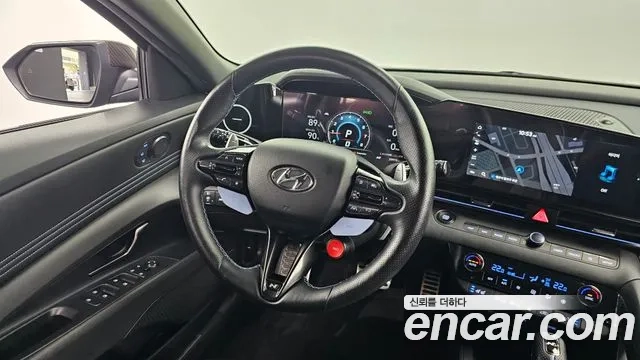 Hyundai Avante (CN7) 2022 Черный из Кореи, фото 4