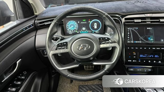 Hyundai Tucson Hybrid (NX4) 2020 Черный из Кореи, фото 4
