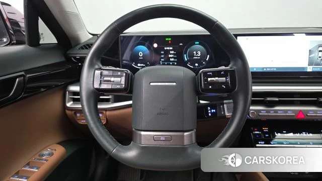 Hyundai Grandeur Hybrid (GN7) 2024 Черный из Кореи, фото 4