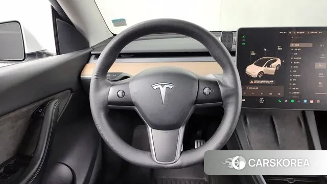 Tesla Model Y 2021 Белый из Кореи, фото 4