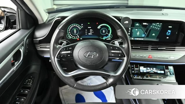 Hyundai The New Grandeur IG Hybrid 2021 Черный из Кореи, фото 4