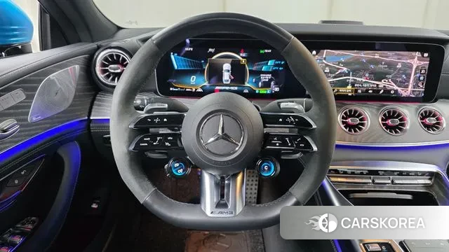 Mercedes-Benz AMG GT 2023 Небесно-голубой из Кореи, фото 4