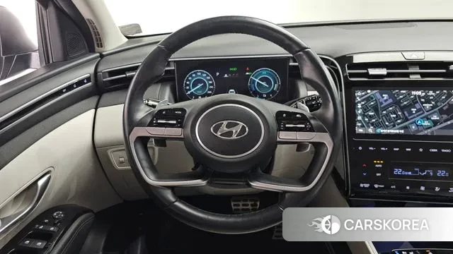 Hyundai Tucson Hybrid (NX4) 2022 Серый из Кореи, фото 4