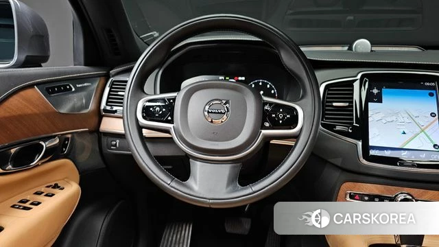 Volvo XC90 second Generation 2018 Серебристо-серый из Кореи, фото 4