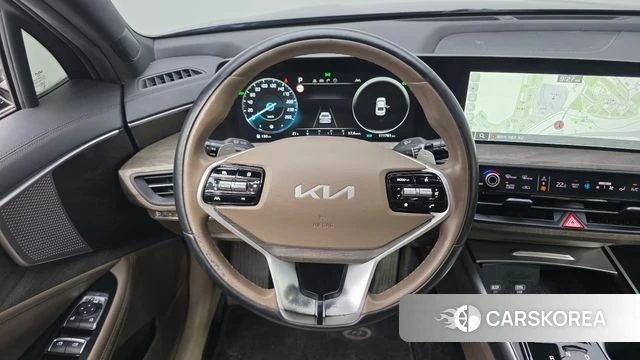 Kia K8 Hybrid 2022 Черный из Кореи, фото 4
