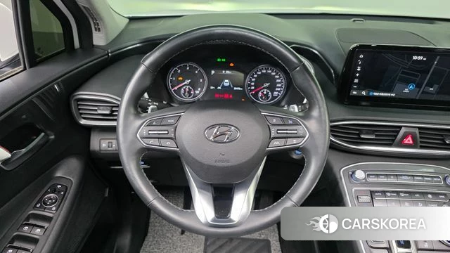 Hyundai The New Santa Fe 2021 Белый из Кореи, фото 4