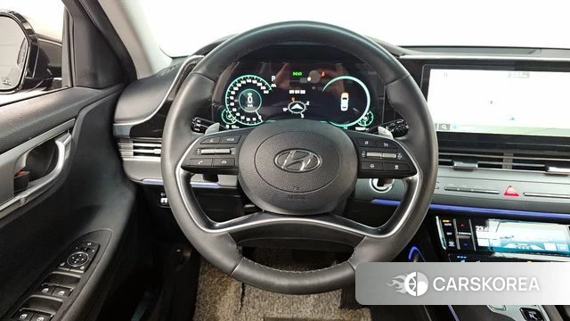 Hyundai The New Grandeur IG Hybrid 2022 Серый из Кореи, фото 4