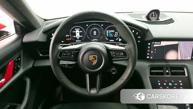 Porsche Taycan 2021 Красный из Кореи, фото 4