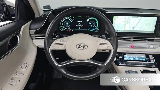 Hyundai The New Grandeur IG Hybrid 2021 Черный из Кореи, фото 4